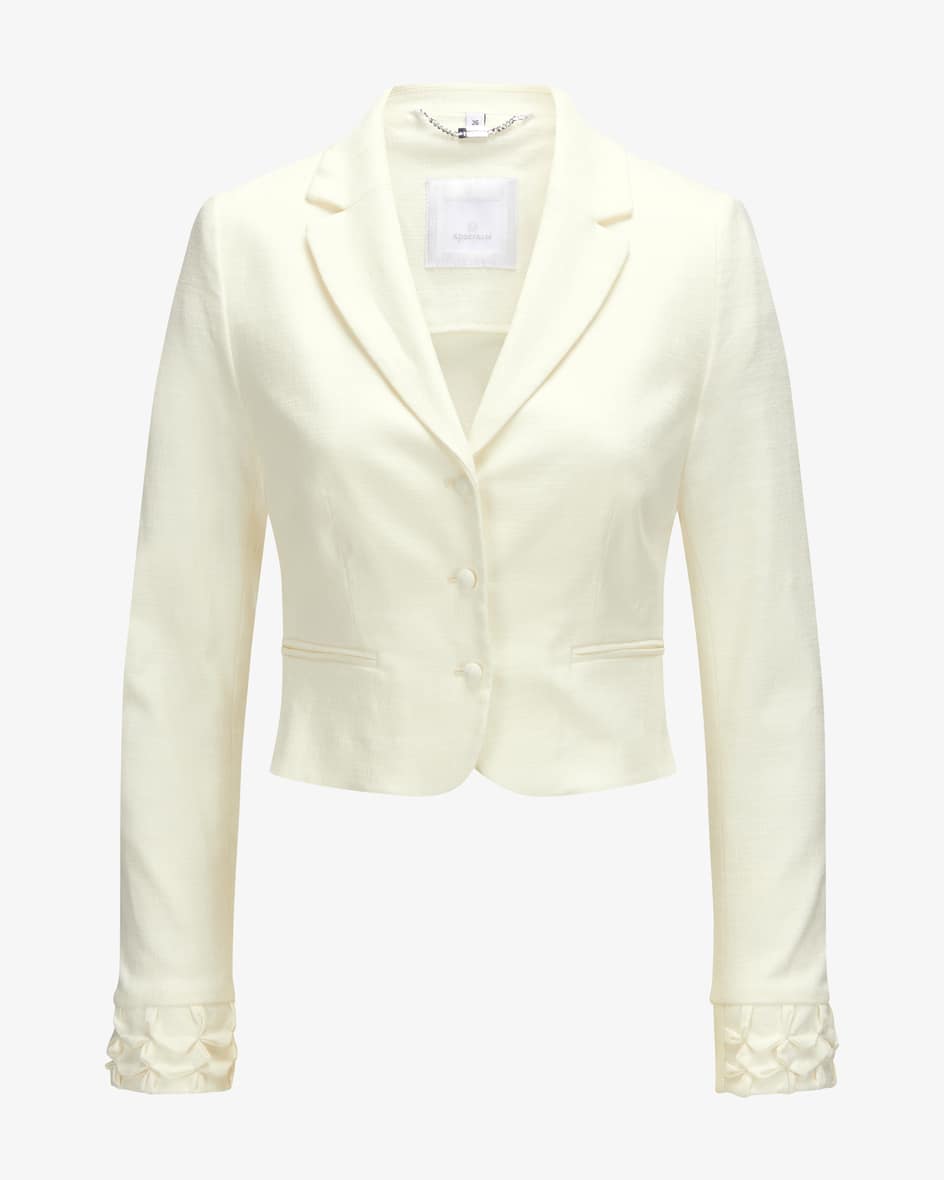 Trachtenblazer für Damen von Sportalm in Off-White. Für elegante Trachten-Looks- Das verkürzte Modell avanciert dank klassischer Details zum.... Mehr Details bei Lodenfrey.com!