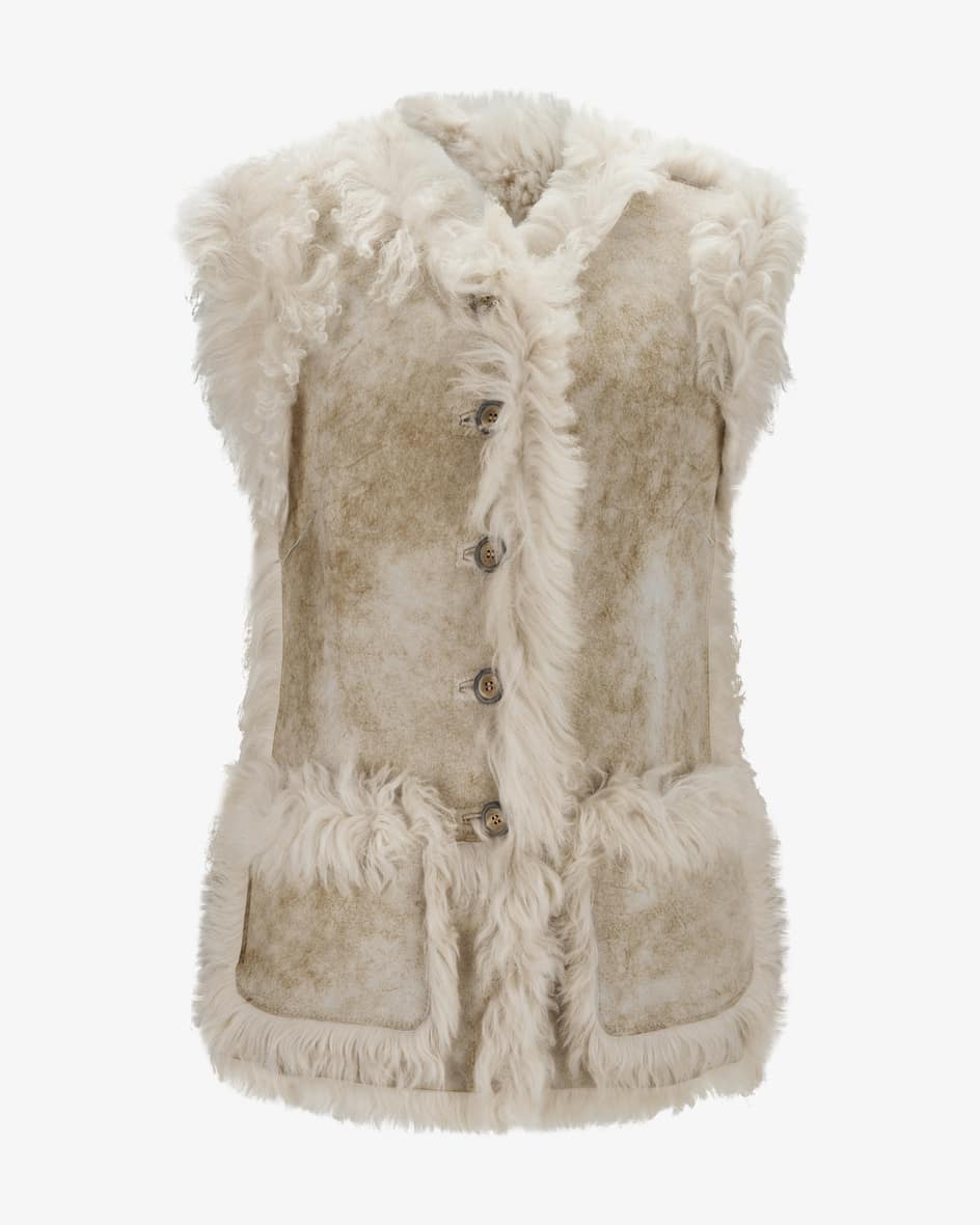 Grizzly Lammfell-Wendeweste für Damen von Meindl in Beige. Das Modell avanciertdank der praktischen Wende-Funktion als vielseitiger Begleiter für.... Mehr Details bei Lodenfrey.com!