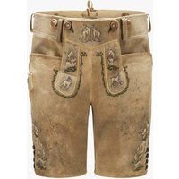 Gamsbrunft Lederhose aus Rehleder Meindl