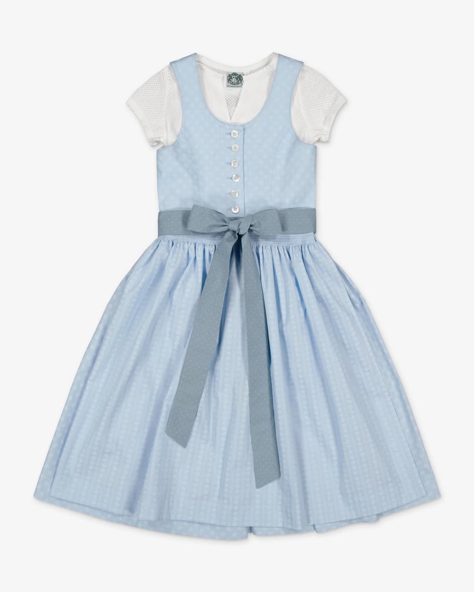 Hammerschmid  – Bergsee Dirndl mit Bluse und Schürze | Unisex (86)