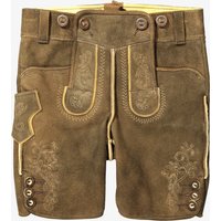 Meindl  – Loisachtal Lederhose kurz aus Ziegenleder | Unisex (122)