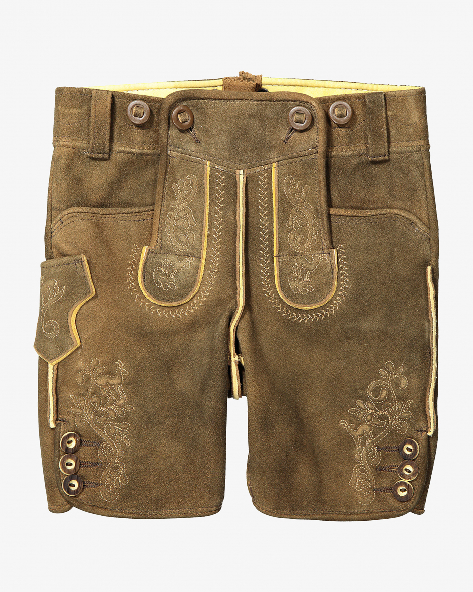 Loisachtal Jungen-Lederhose kurz von Meindl in Braun. Das Modell aus weichemZiegenleder überzeugt durch zeitlose Optik und traditionellen Details wie.... Mehr Details bei Lodenfrey.com!